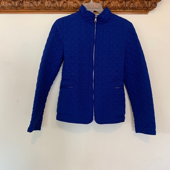 Banana Republic Jackets & Blazers - Banana Republic Cobalt Lightweight Quilted Coat M